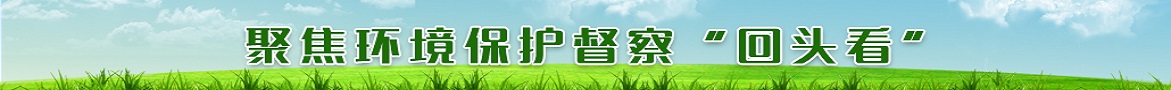 聚焦環(huán)境保護督查“后頭看”